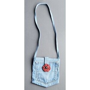 Levi's 505 Upcycled Purse Small Crossbody Bag Blue Jean